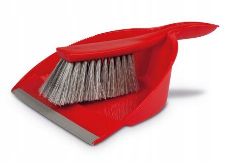 

Szczotka z szufelką z gumową krawędzią