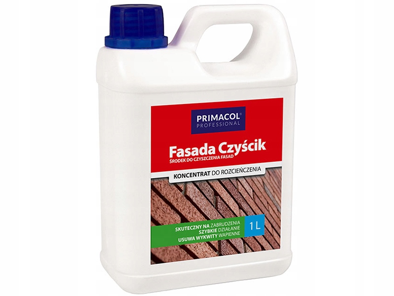

Fasada czyścik 1L do usuwania zabrudzeń ze ścian