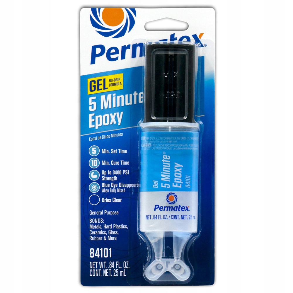 

Dwuskładnikowy Klej Epoksydowy Permatex 25ml