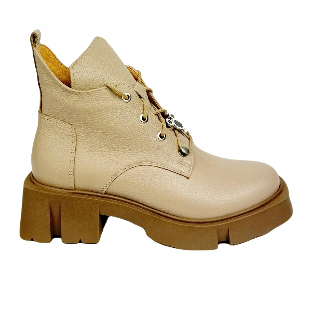 Dámské kotníkové boty Boccato 1780.M18 Cappucino G 38, Capucino