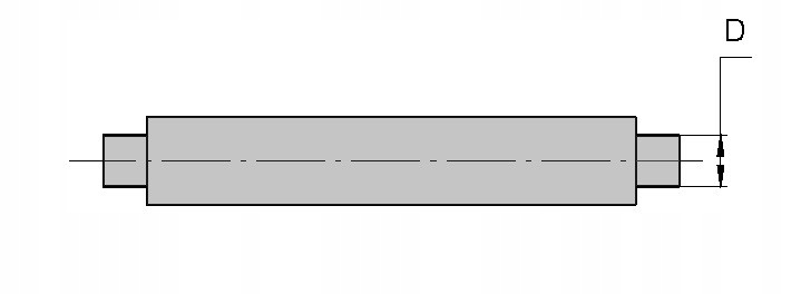 SPRAWDZIAN MIKROMETRU L-25 mm Marka Gimex