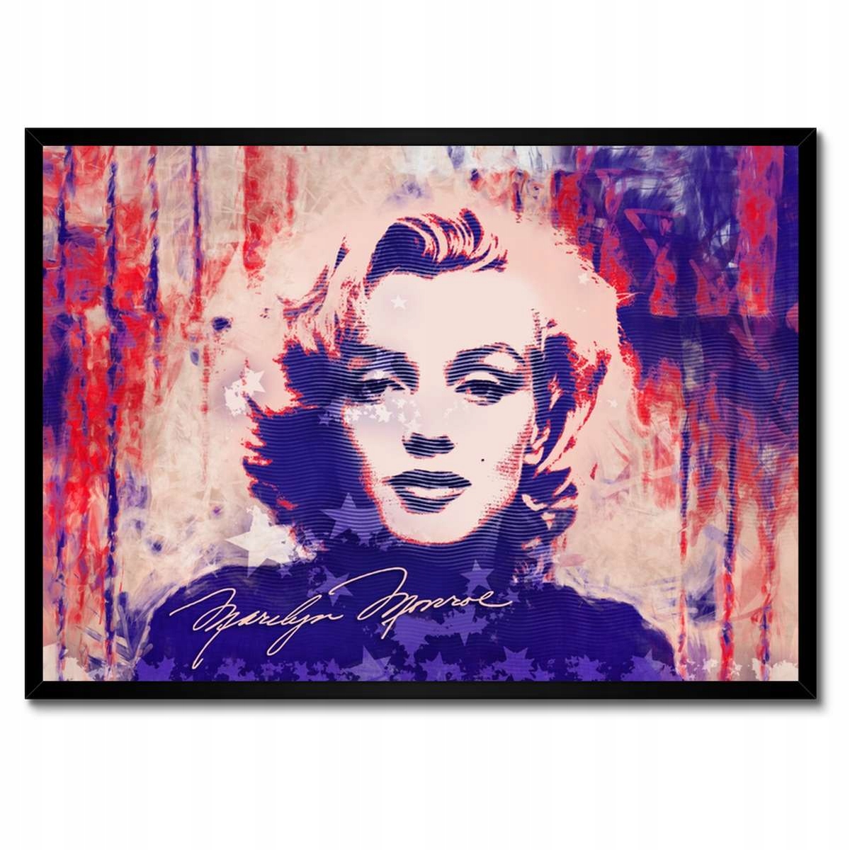 Plakáty v rámu 70x50 Marilyn Monroe, herečka