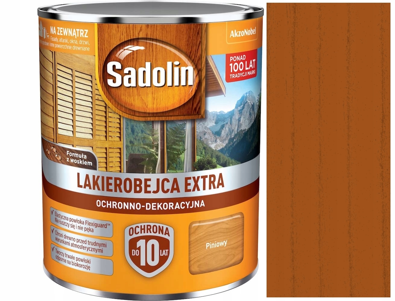 

Sadolin Extra Lakierobejca 0,75L Piniowy