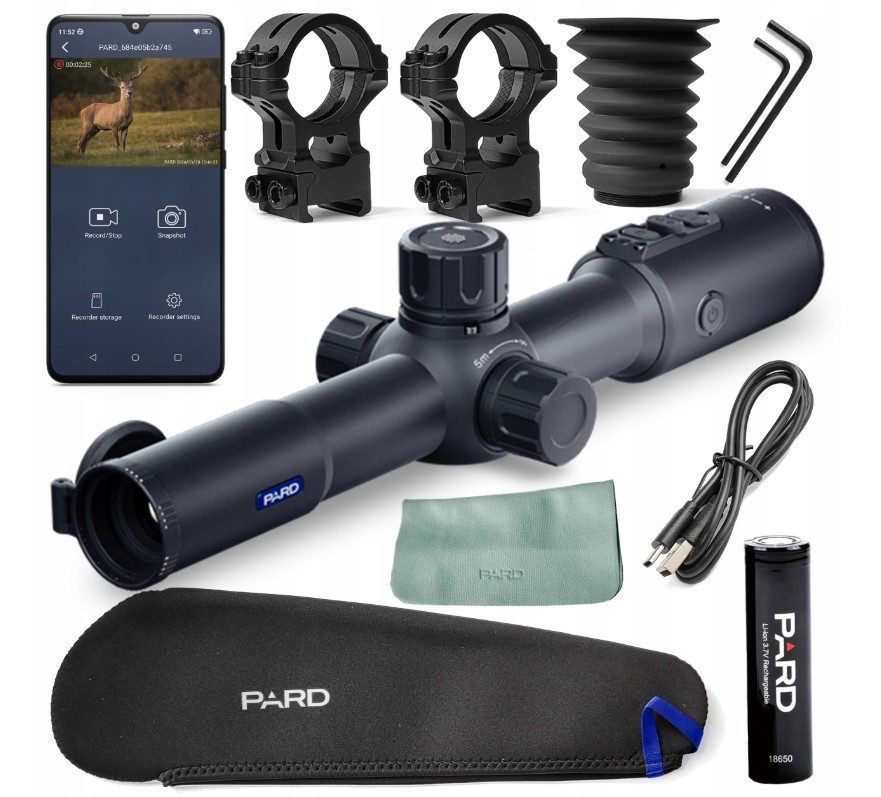 Termovizní zaměřovač Pard Pantera 256 Q PA2Q-25 Oled bonus Set
