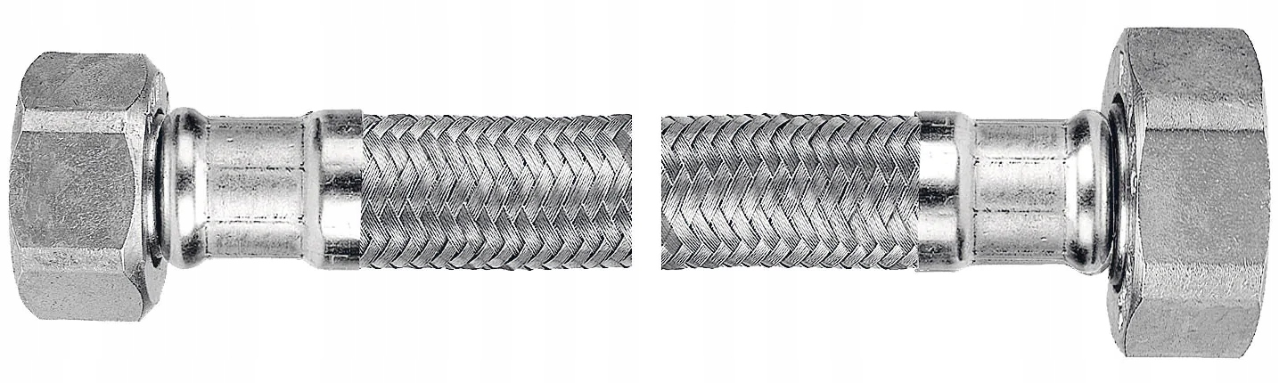 

Wąż w oplocie stalowym L-100 cm 1/2x3/4 PWS78