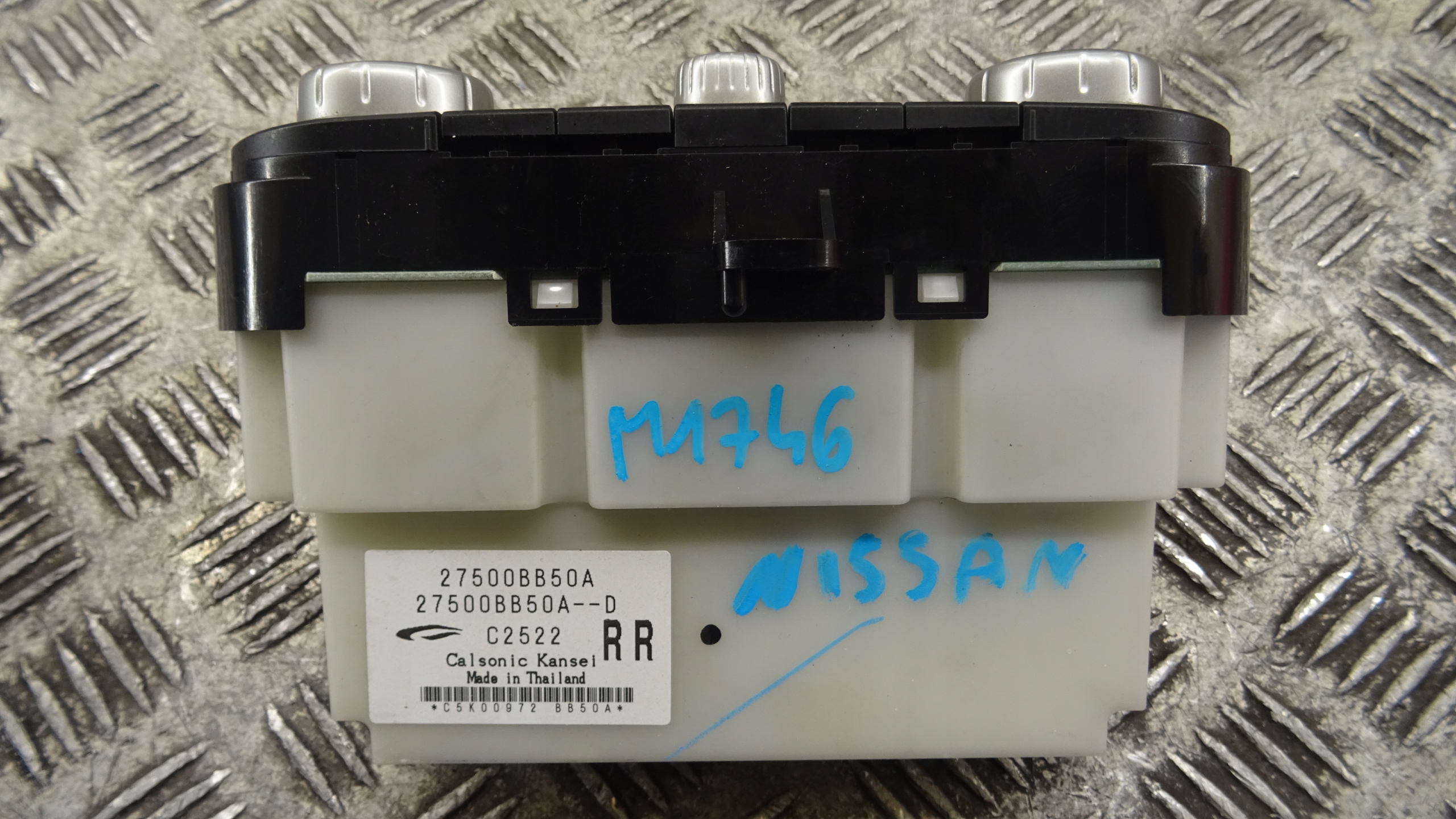 Unite commande clima Nissan Qashqai J10 27500-BB50A