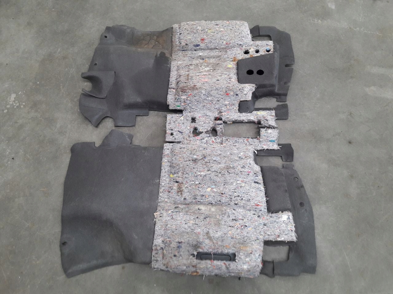 mats floor Opel Meriva 1,7 CDTI