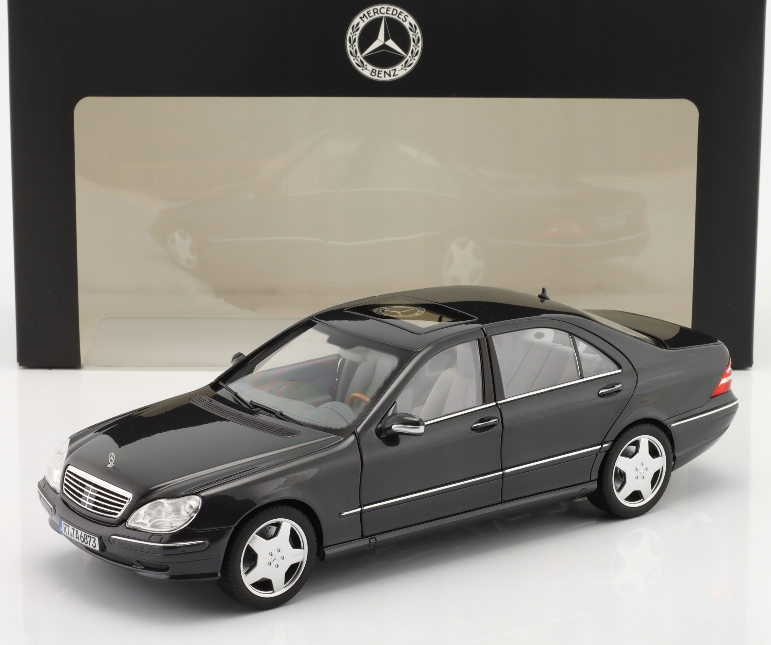 Mercedes-Benz S-Class S55 S 55 Amg V220 (W220) 1999 Tectite Grey Norev 1:18