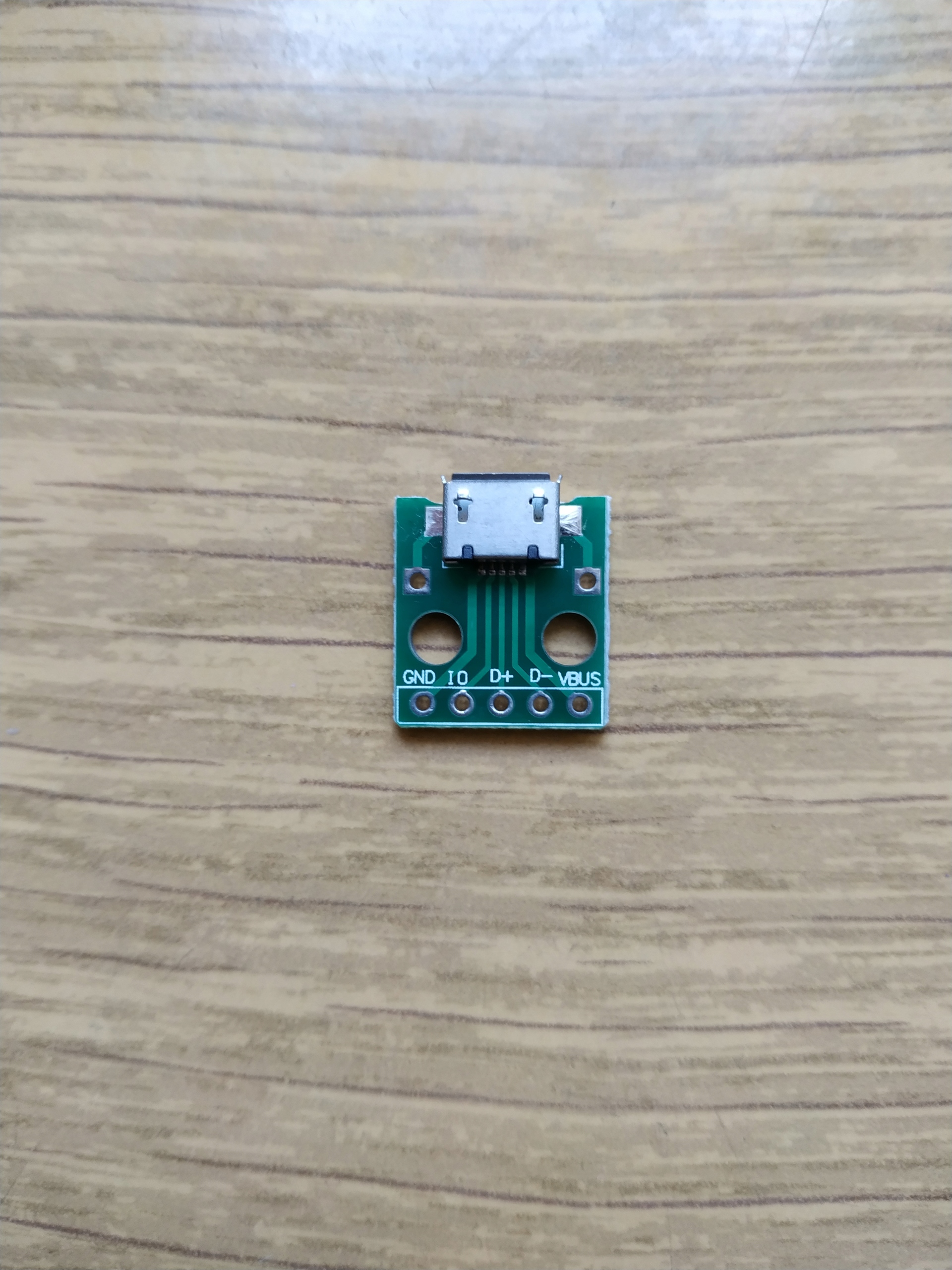 Adapter Micro USB do DIP 5 pin goldpin Model 7118