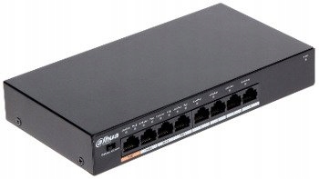 Switch PoE Dahua PFS3008-8GT-96 czarny 8 portów