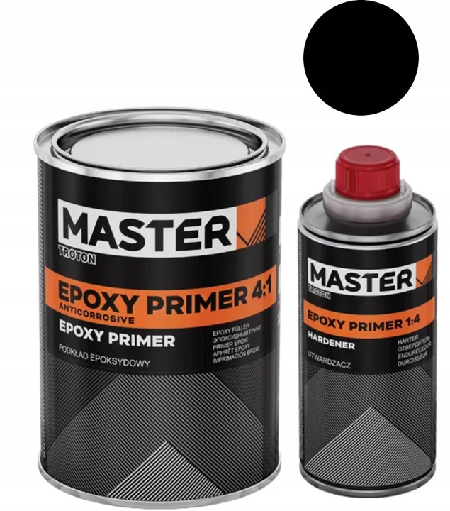 Antykorozyjny podkład epoksydowy 4:1 czarny Troton Master Epoxy Primer