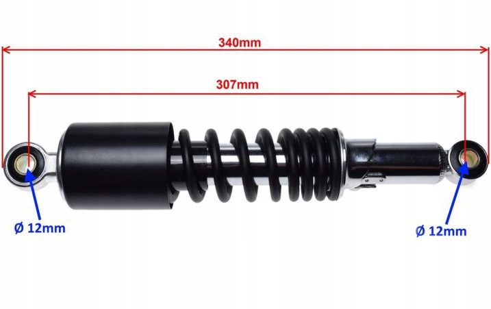 AMORTYZATOR TYLNY 2szt JUNAK 902 Barton Volcano Part number J9026101