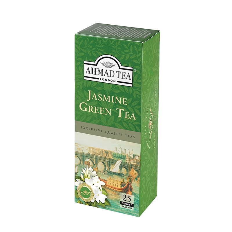 Ahmad Tea Herbata zielona Jaśminowa ekspres 25szt