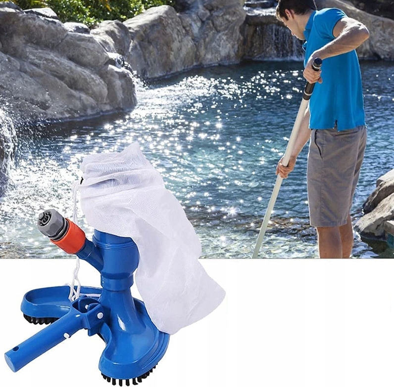 BASENOWY ODKURZACZ DO CZYSZCZENIA DNA BASENU OCZKA MOCNA SZCZOTKA PRZENOŚNY Informacje o bezpieczeństwie CE