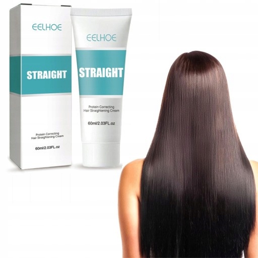 Protein korygujący krem do prostowania włosów Marka inna marka