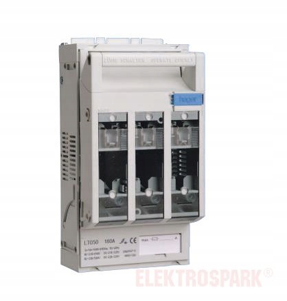 Hager Lt rozłącznik bezpiecznikowy NH00 3P 160A 690VAC zac. 95mm2 LT050