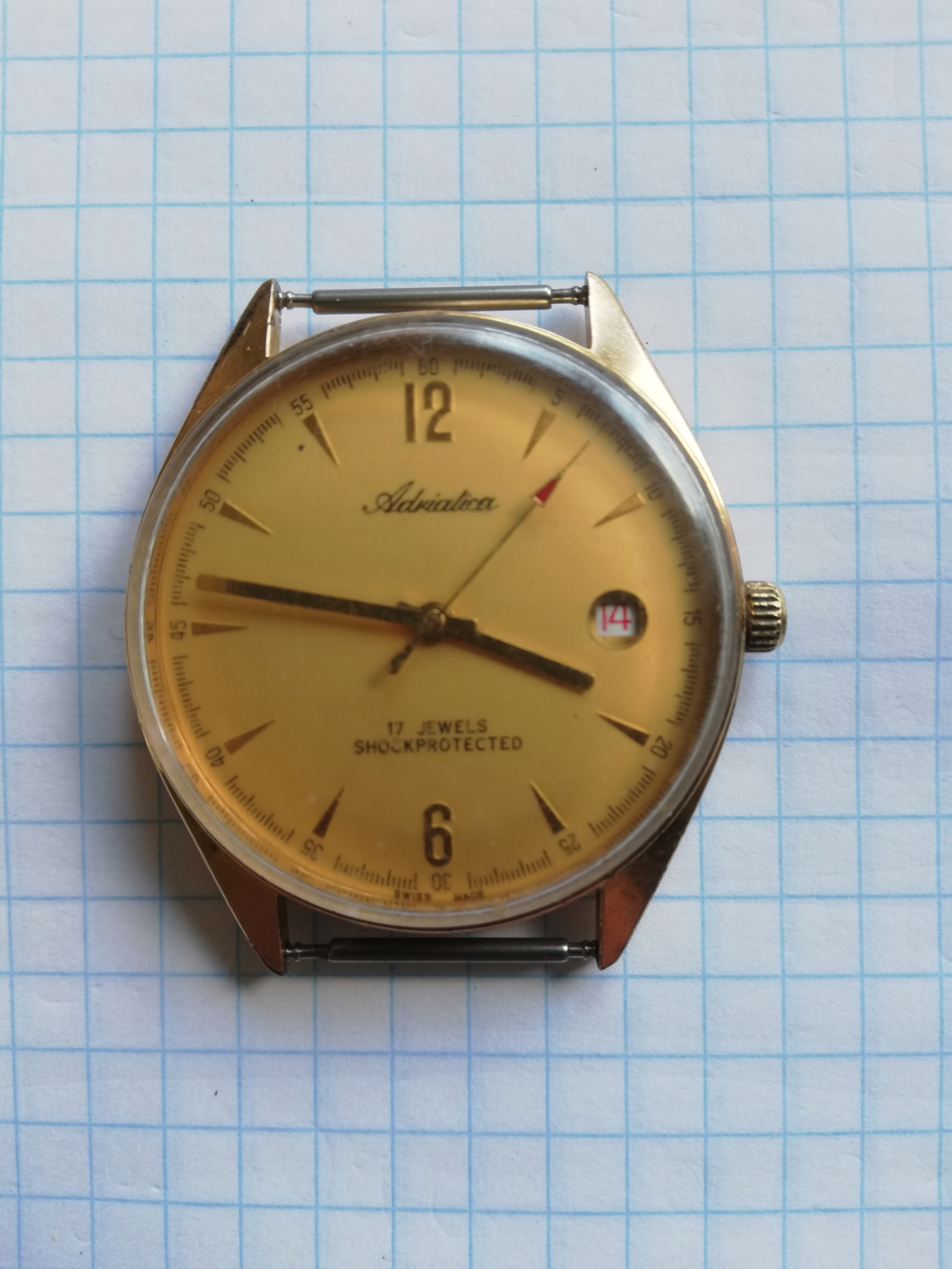 Zegarek męski ADRIATICA 17 JEWELS