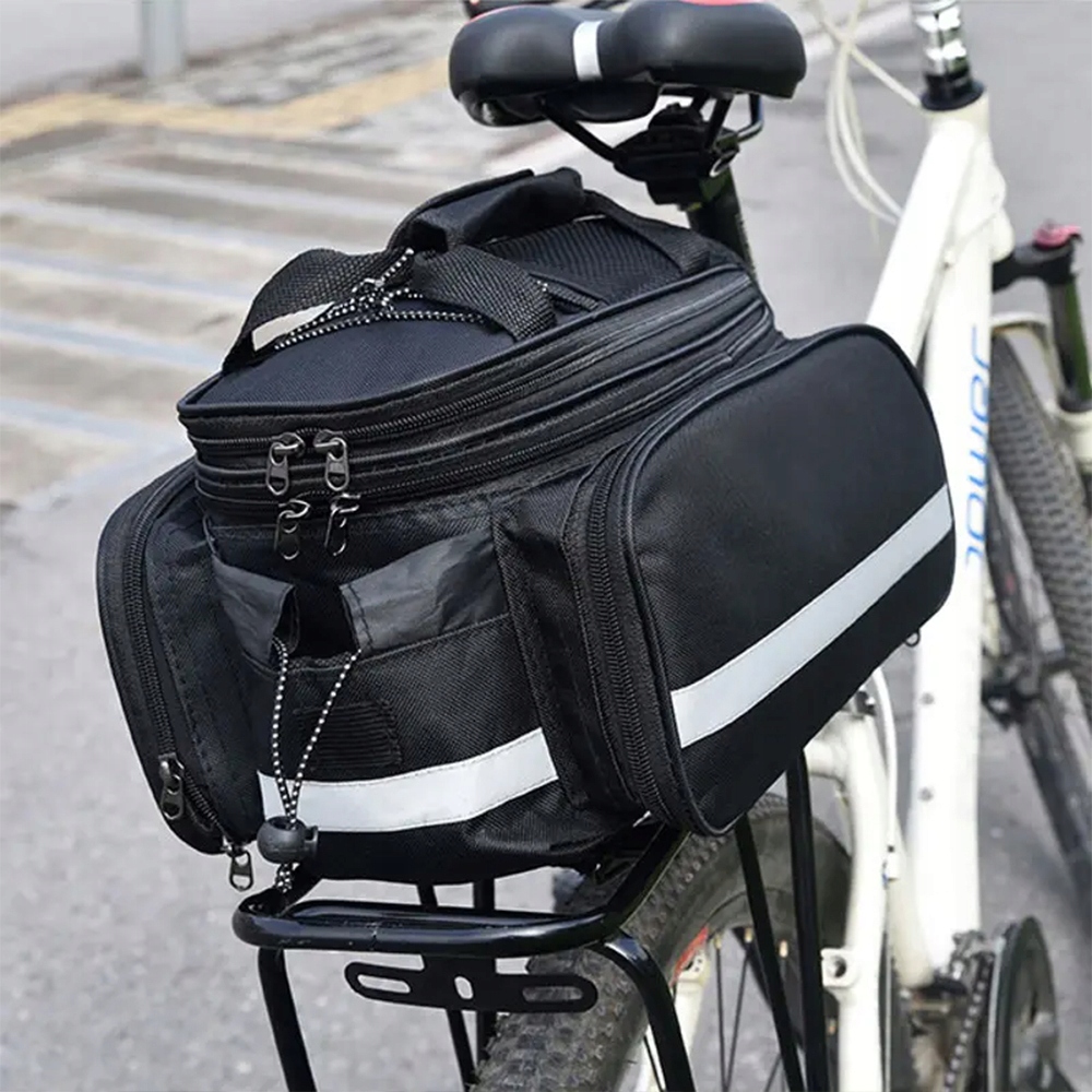 DUŻA TORBA NA ROWER BAGAŻNIK ROWEROWY SAKWA ROWEROWA ROZKŁADANY KUFER 30l Rodzaj brak informacji