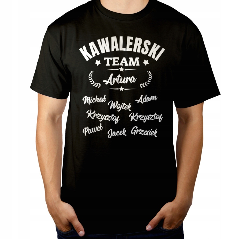 

Wieczór Kawalerski Team Koledzy Imiona Koszulka