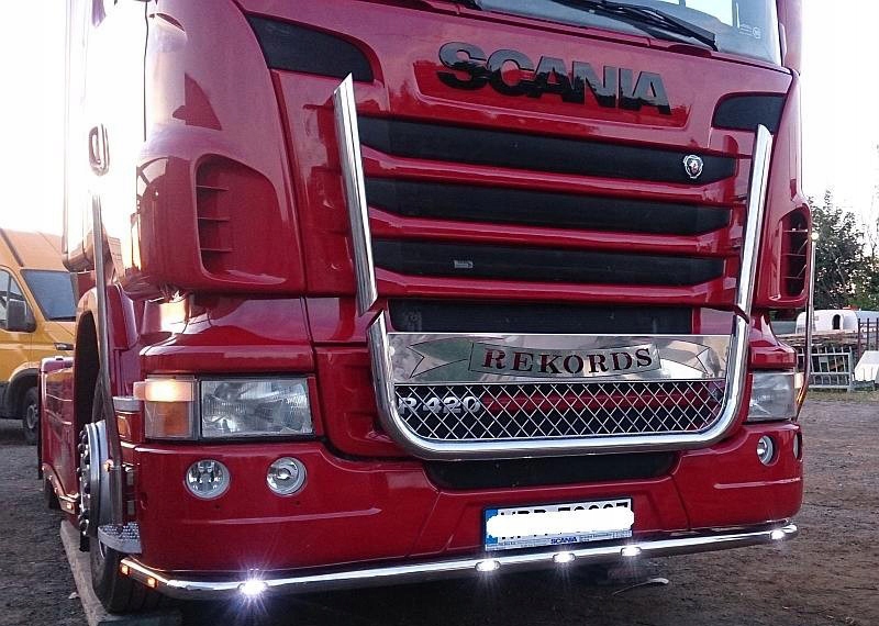 Orurowanie dolne na gril Scania R Series Producent JKS