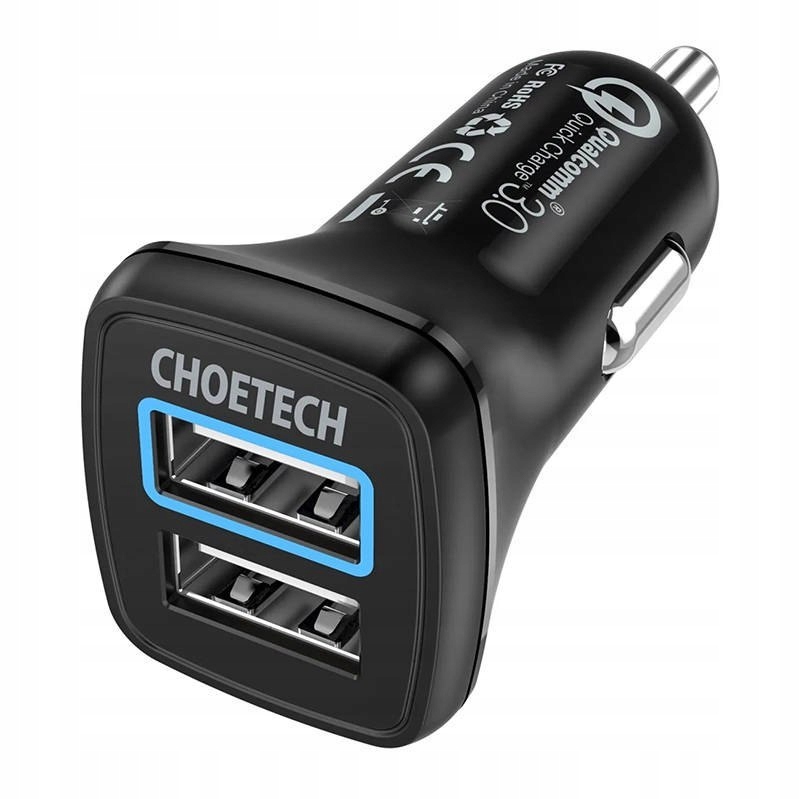 

Choetech Ładowarka Samochodowa C0051 36W Qc 3.0