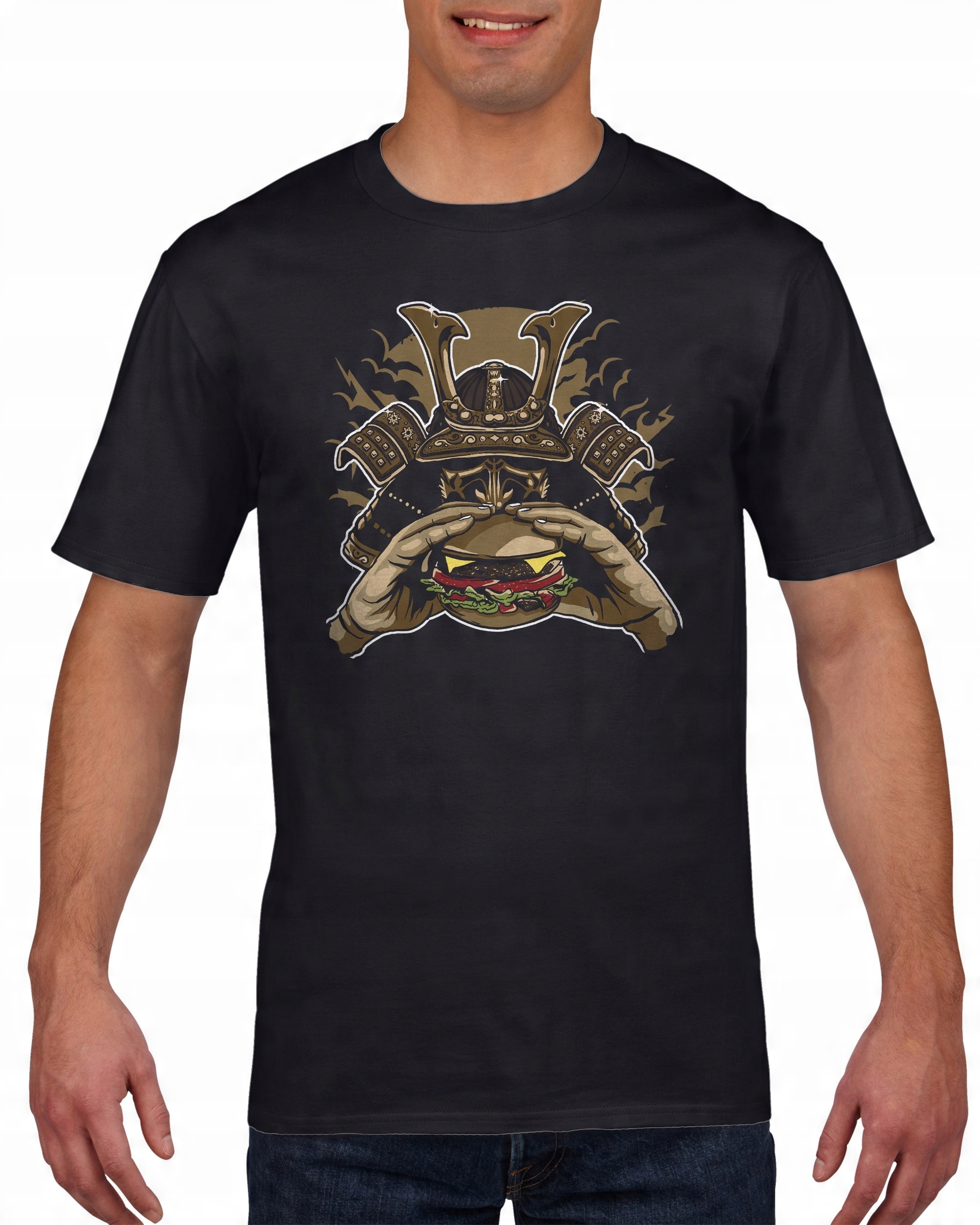 

Koszulka męska Samurai Burger c XXL