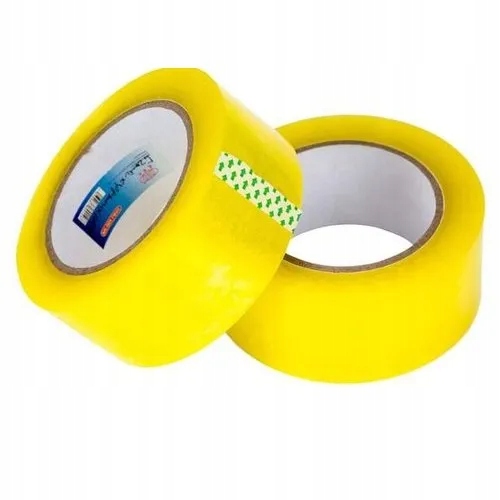TAŚMA PAKOWA 100m BEZBARWNA KLEJĄCA MOCNA SUPER MOCNA XXL 100m Długość 100 m