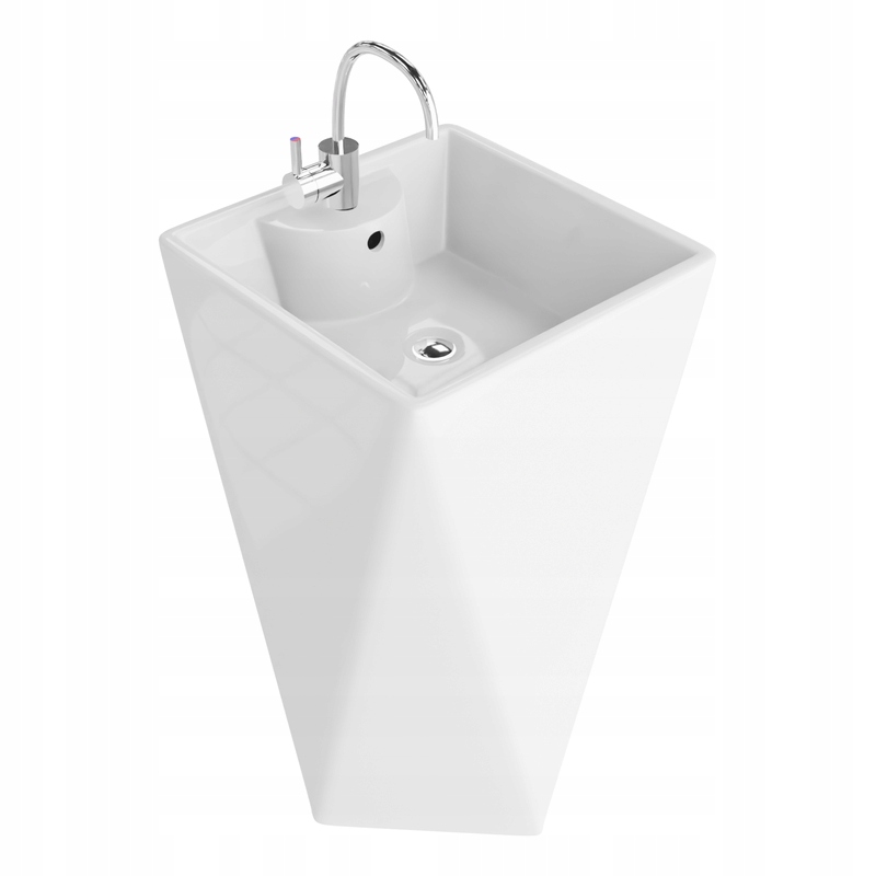 Geometrické stojící umyvadlo Sharp