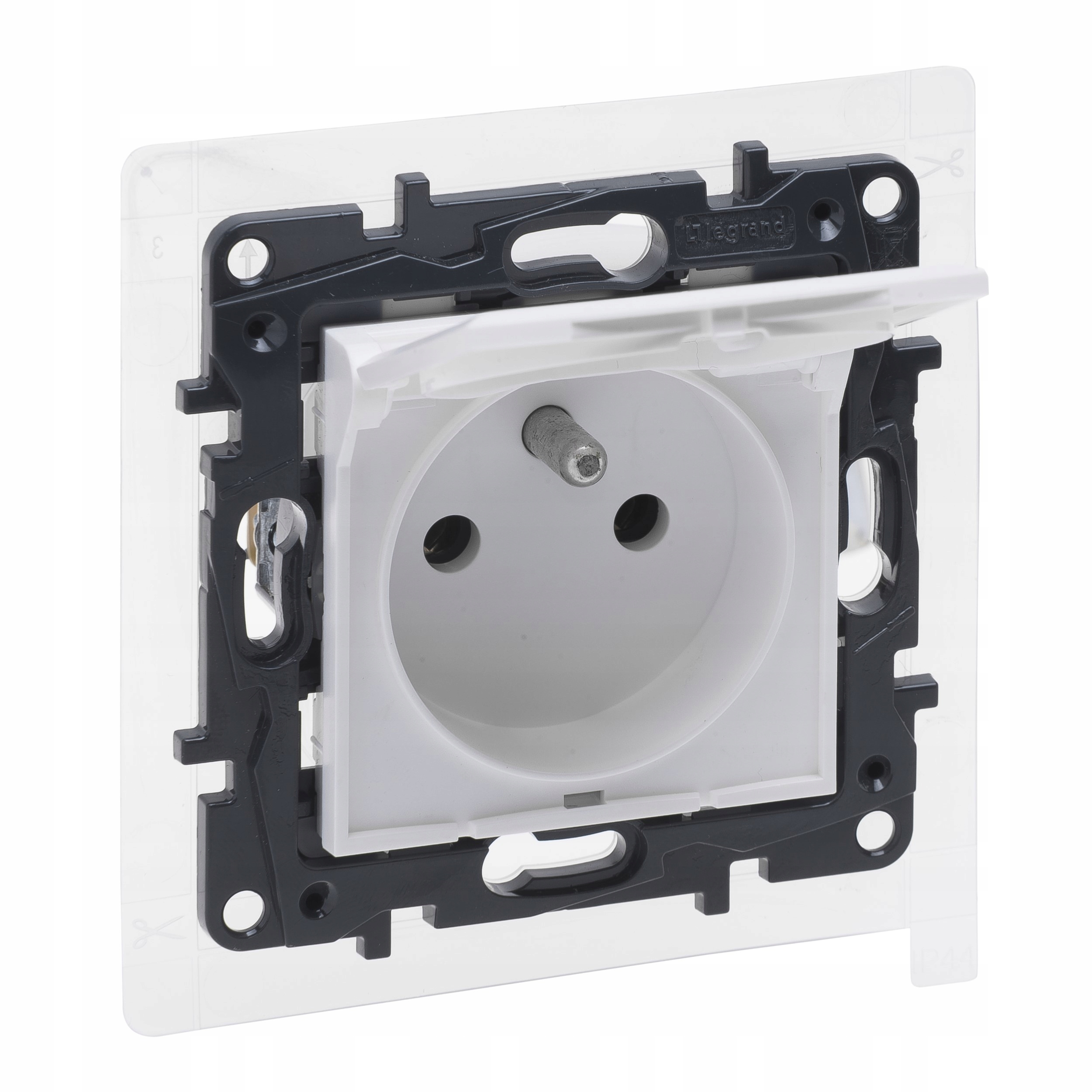 LEGRAND NILOE STEP GNIAZDO HERMETYCZNE IP44 BIAŁE