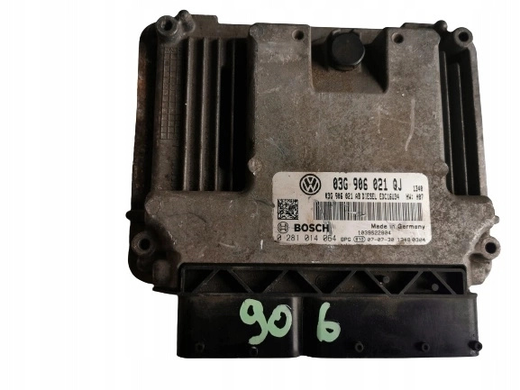 VW JETTA 1.9TDI 0281014064 03G906021QJ computer EC