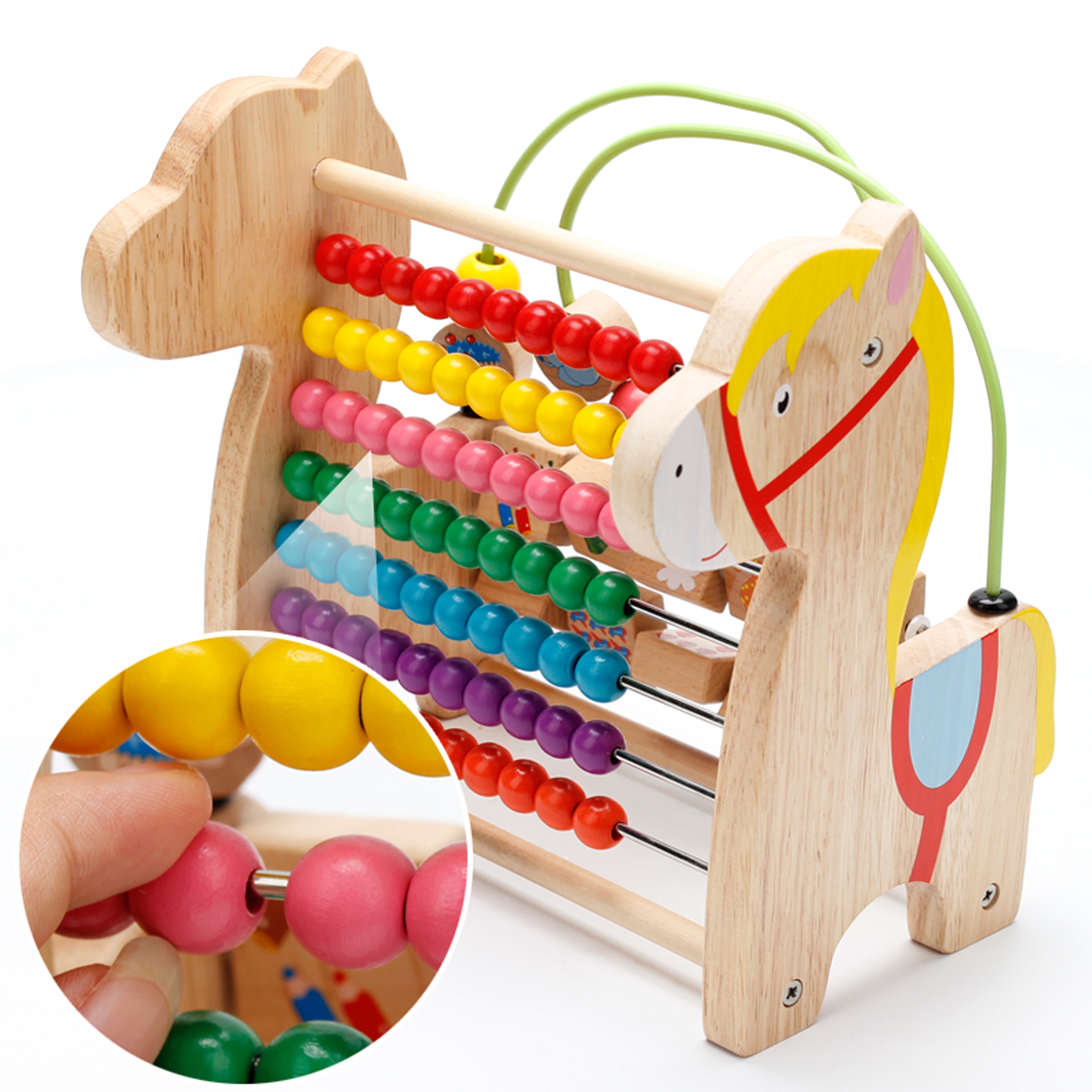 

Duży Edukacyjny Sorter Klocki Labirynt LICZYDŁO714