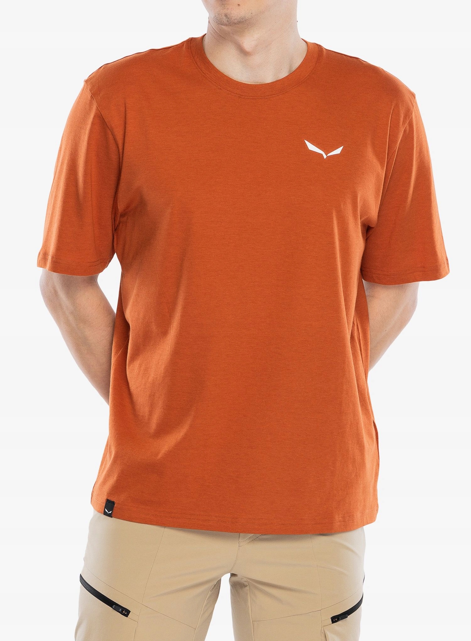 Bavlněné tričko Salewa Eagle Sunset Loose T-Shirt bombay brown S