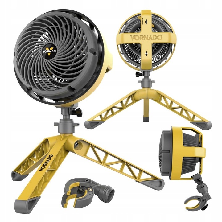 Mini ventilátor Vornado EXO5 strieborný/sivý