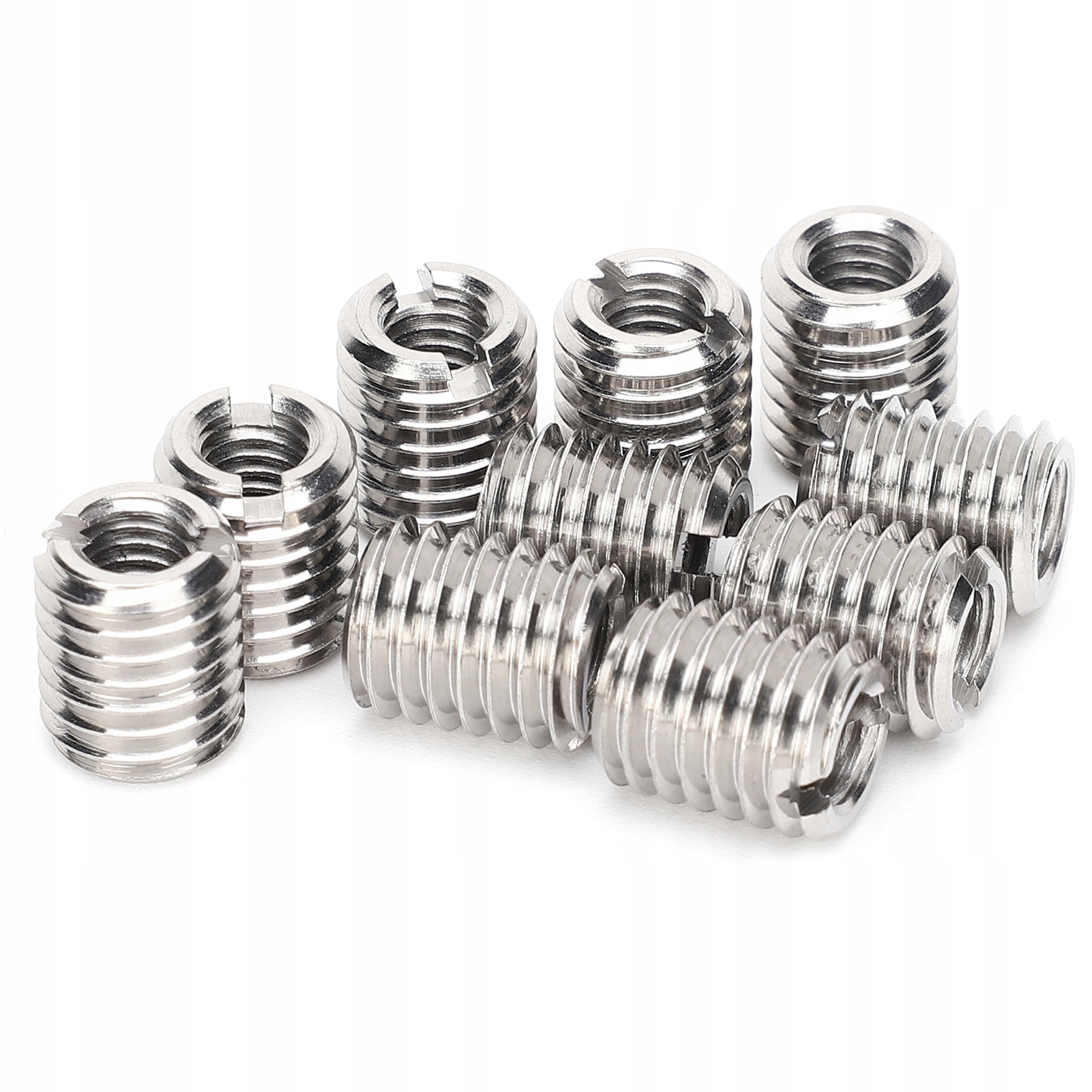 Tulejki Do Naprawy Gwintu M6/M10 Redukcja L=12mm Stal Nierdzewna 10SZT
