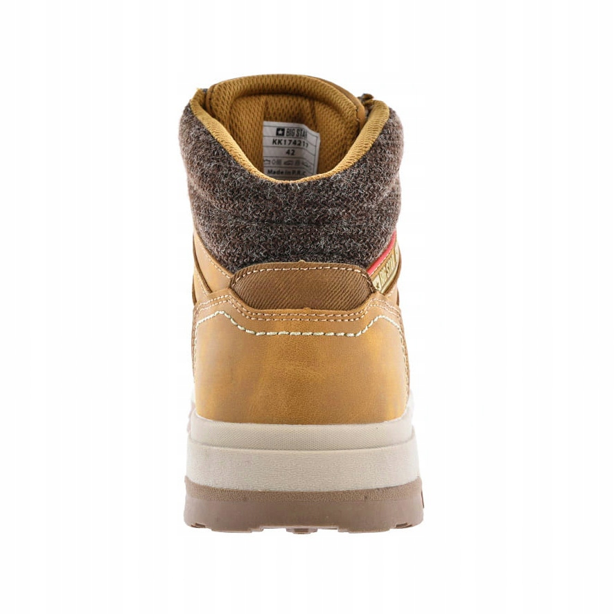 BUTY męskie BIG STAR KK174217 trapery trzewiki 44 Nazwa koloru producenta camel