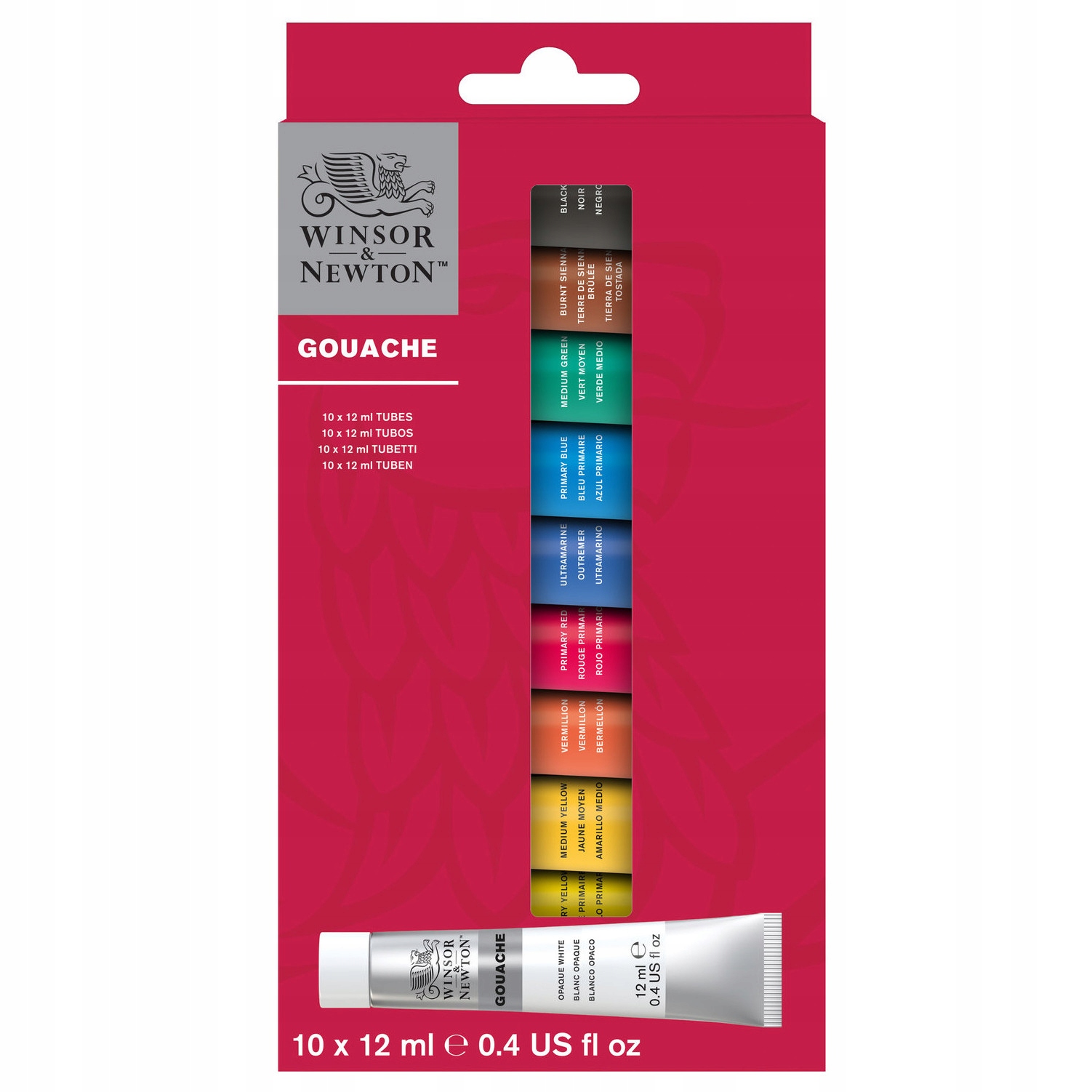 Zestaw farb gwaszy Winsor & Newton 10 x 12 ml