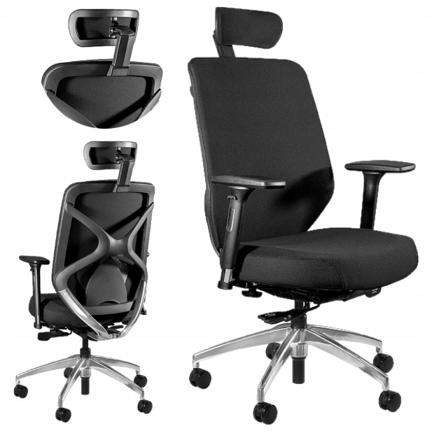 Ergonomiczny fotel biurowy Hero zdrowy kręgosłup