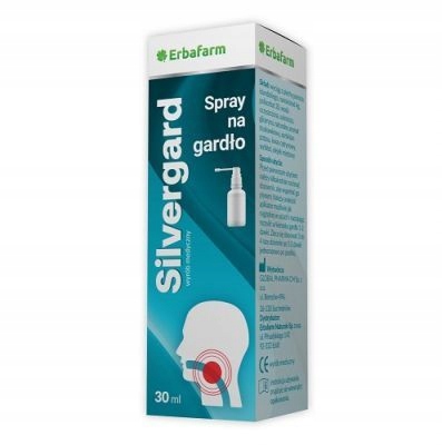 

Silvergard spray do ust 30 ml