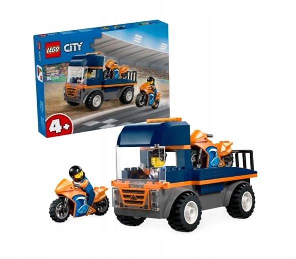 Lego(r) City 60491 Autopřepravník Pro Motocykly