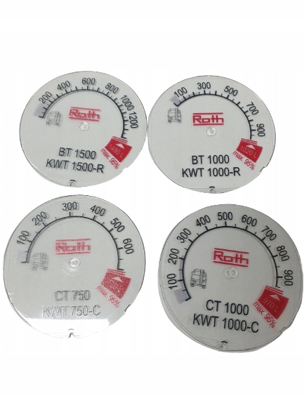 Wskaźnik poziomu paliwa do zbiorników KWT ROTH Waga produktu z opakowaniem jednostkowym 1 kg