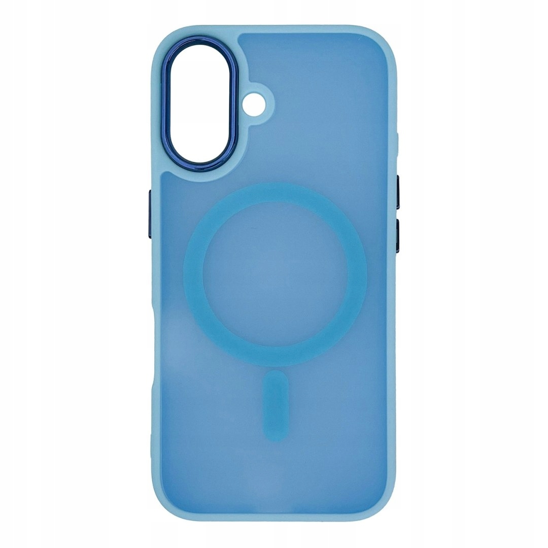 Etui Fashion Case z MagSafe na iPhone 16e niebieskie