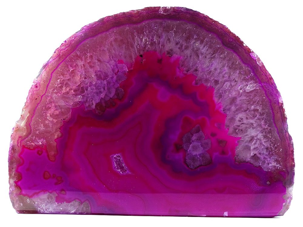 Agát Geoda Geodka Růžová Brazílie 19