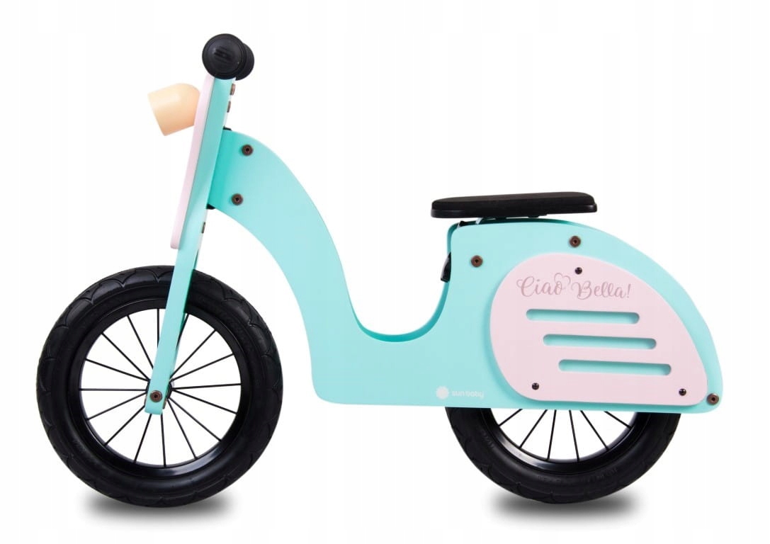 Rowerek Biegowy Drewniany Skuter Ciao Bella