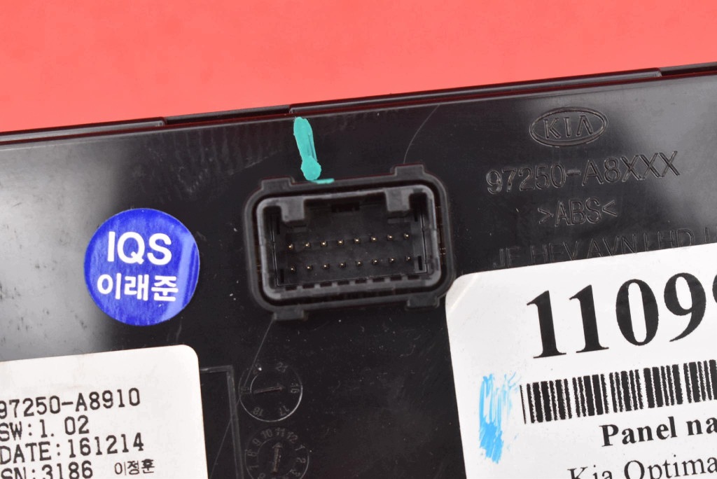 control panel air conditioning devices KLIMY 97250-A8910 KIA OPTIMA 4 IV 15-20