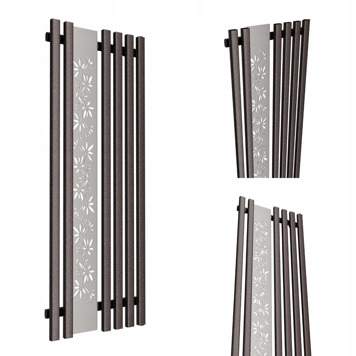 Dekorativní Radiátor Flower 1600/600 Bordový