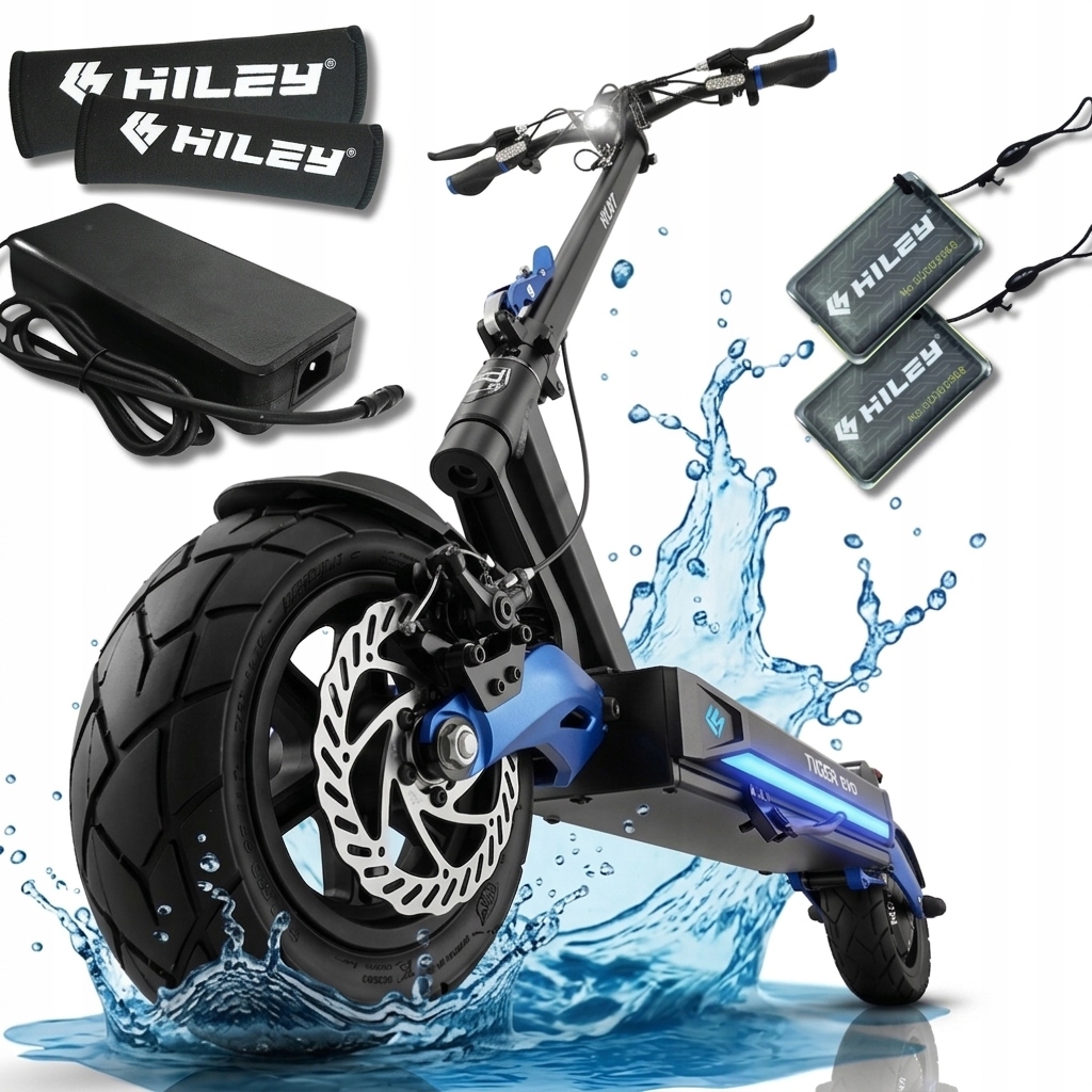 Wodoodporna Hulajnoga Elektryczna Hiley Tiger Evo Gt 2026| 85KM Zasięgu