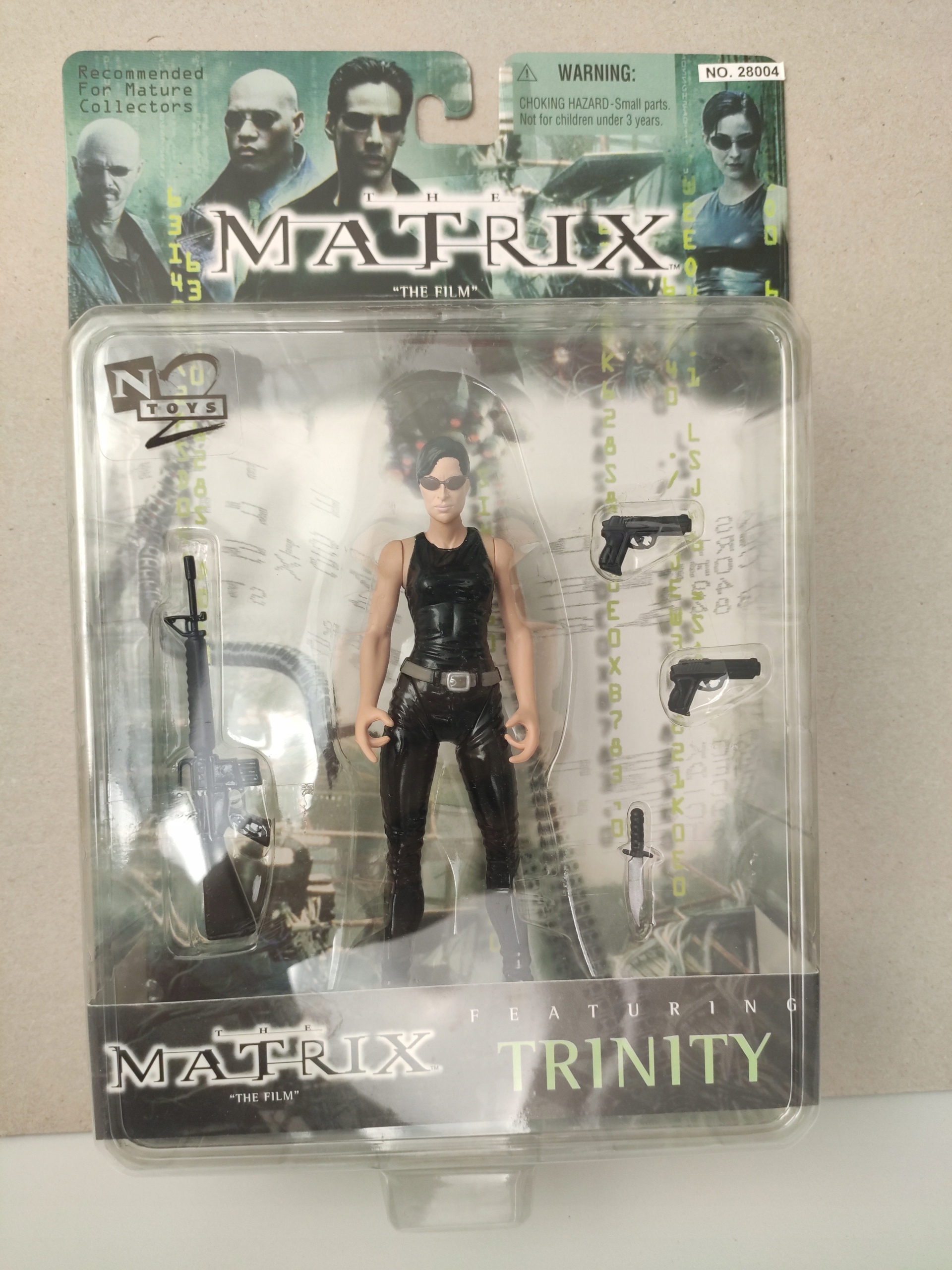 N2 Toys The Matrix Action Figure Trinity
