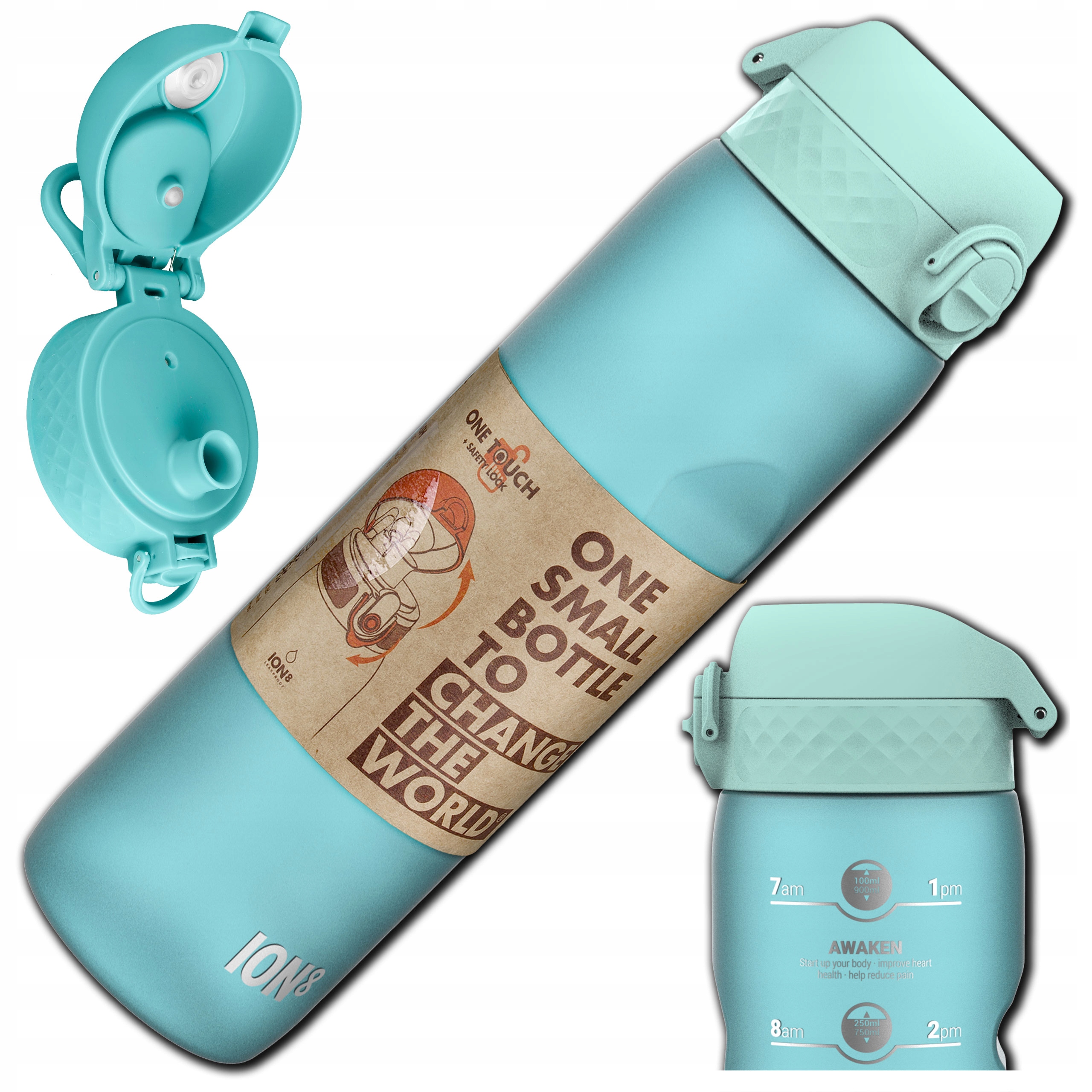 

Bidon Butelka Sportowa ION8 1000 ML Motywacyjna