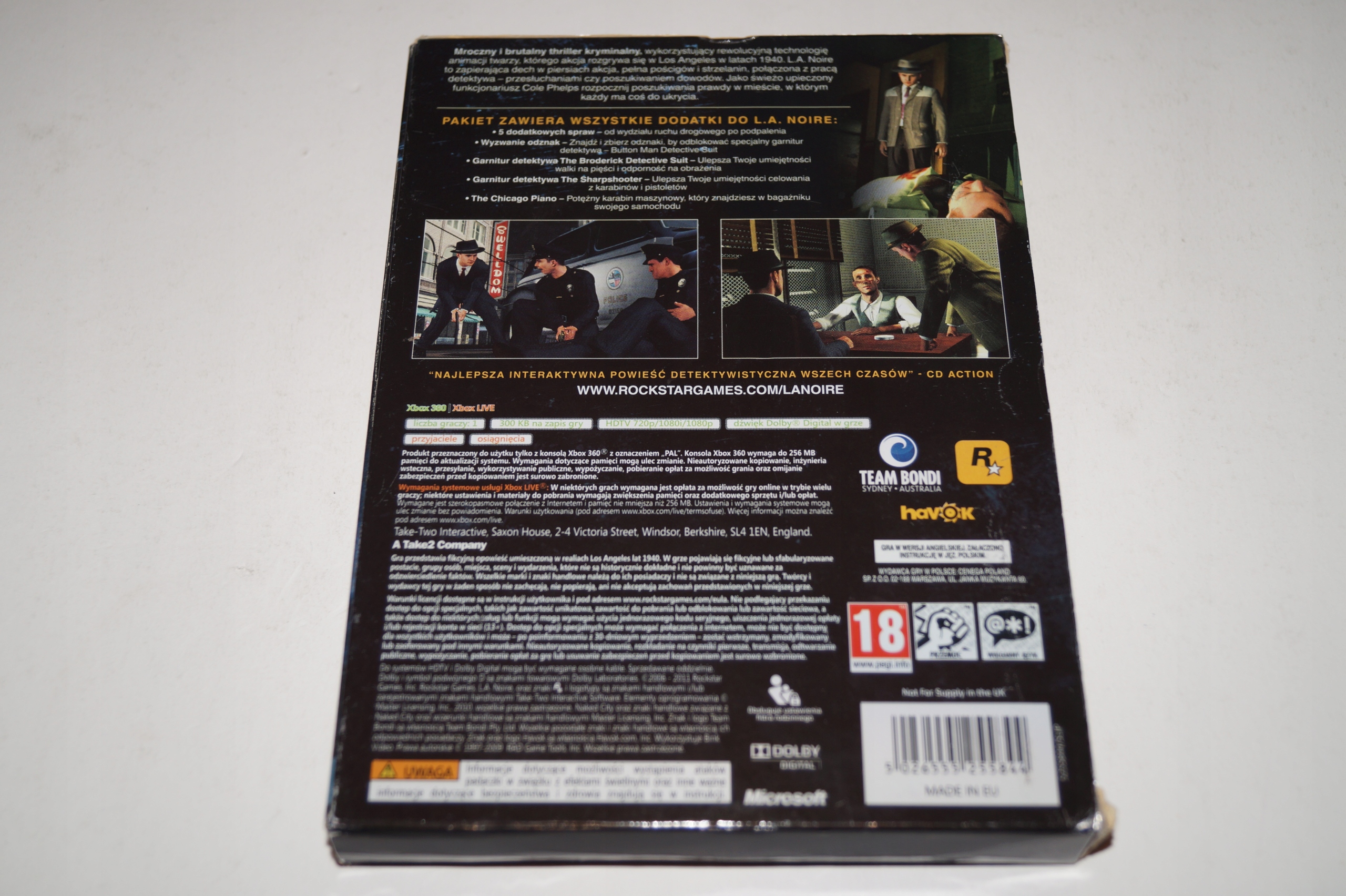 L.A. Noire – Complete Edition X360 Producent inny