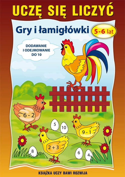

Uczę się liczyć. Łamigłówki. 5-6 lat
